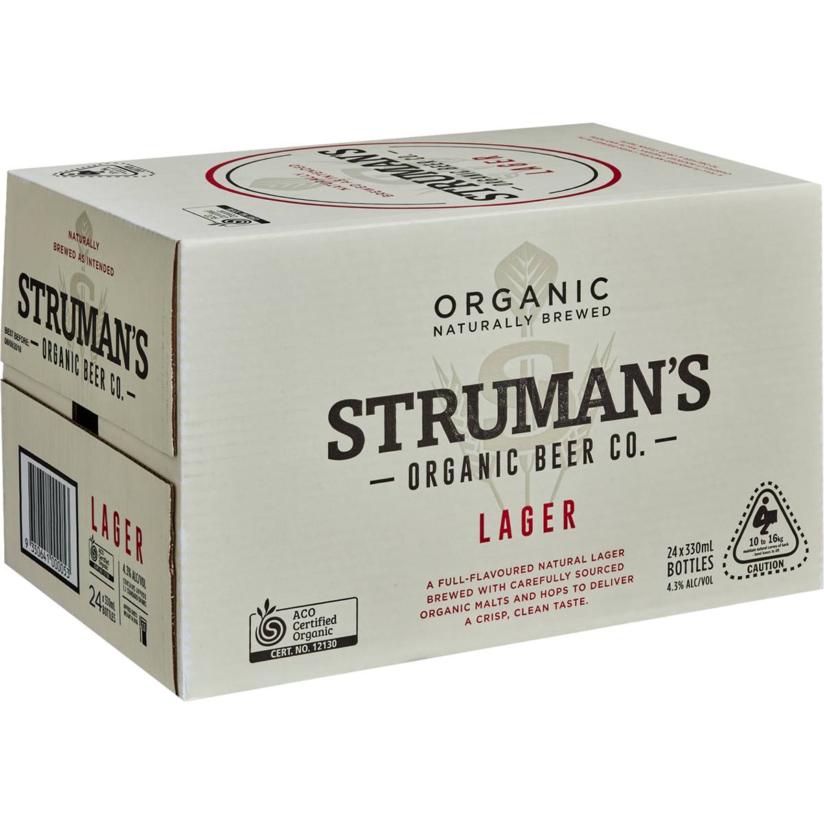Struman's Organic Premium Lager