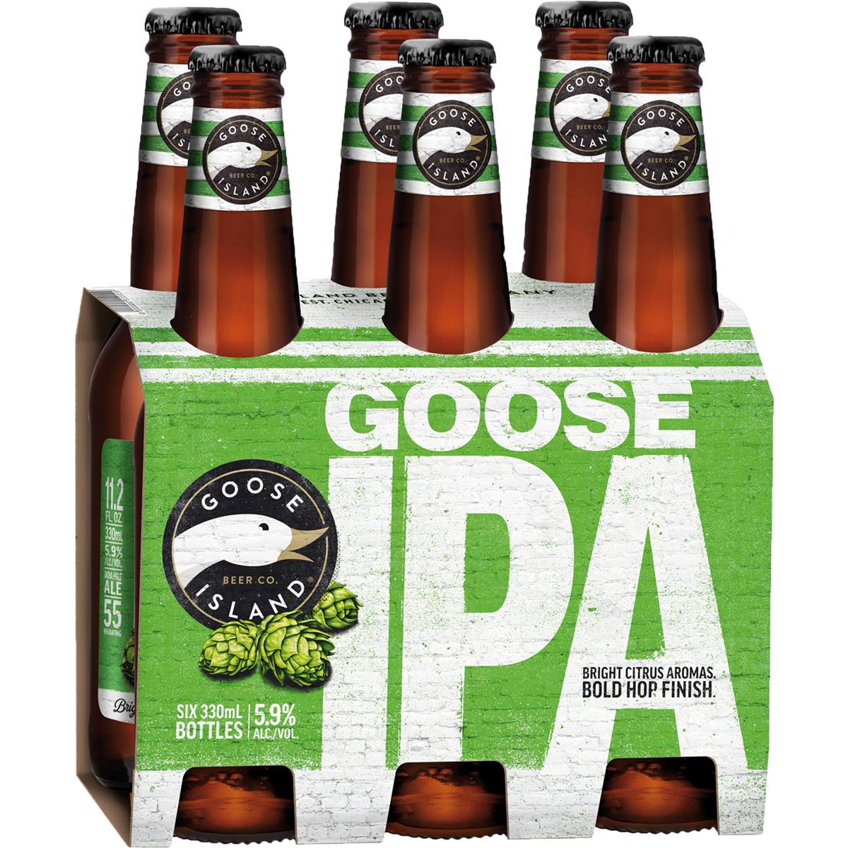 Goose Island Indian Pale Ale Bottle 330ml X 6 Pack Woolworths