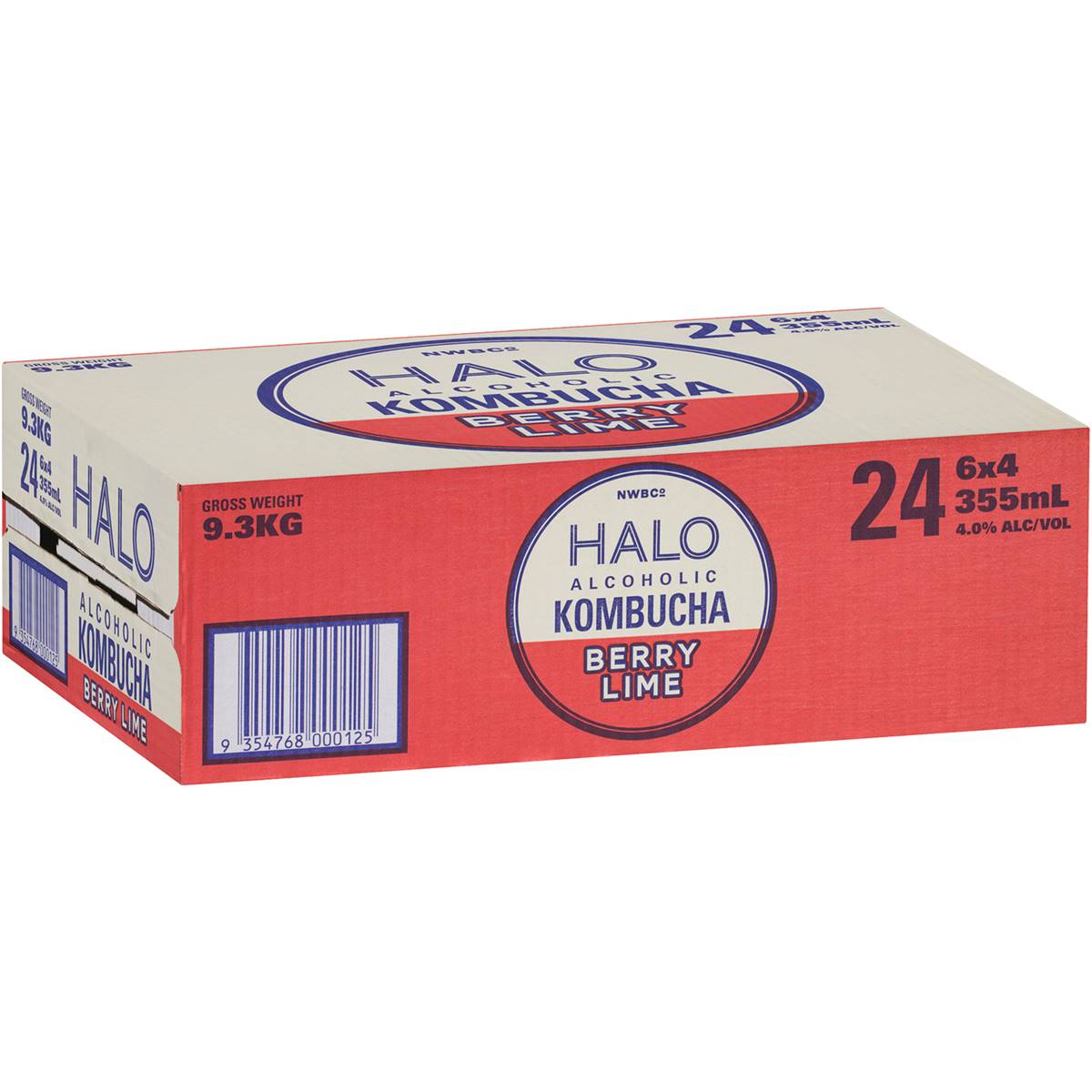 Halo Alcoholic Kombucha Berry Lime