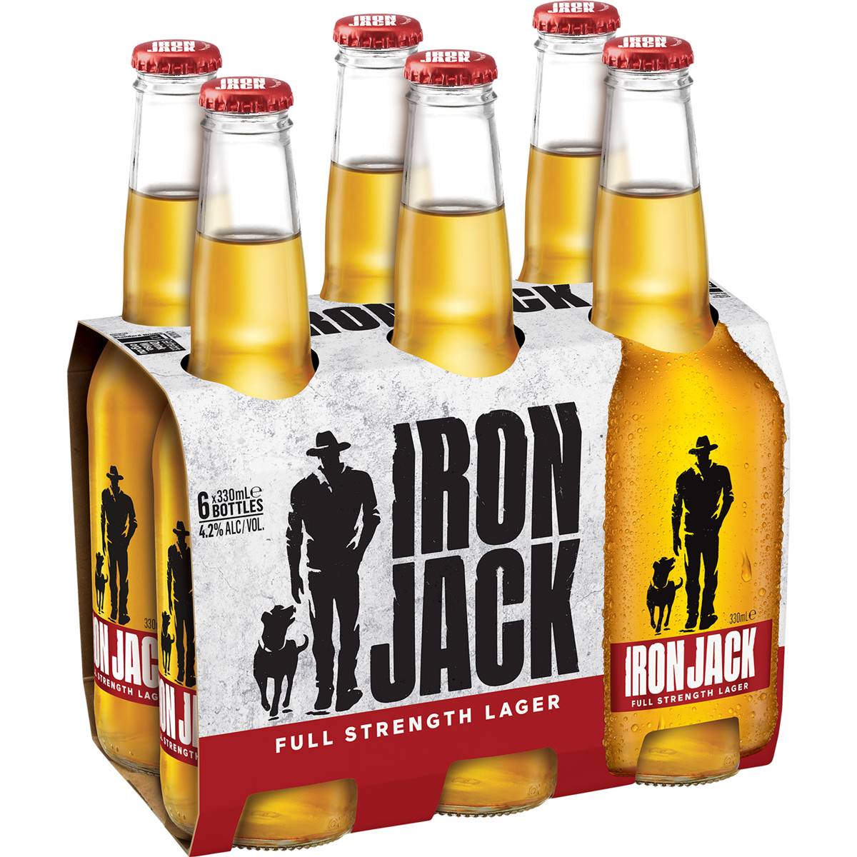 Iron Jack Full Strength Red Bottle