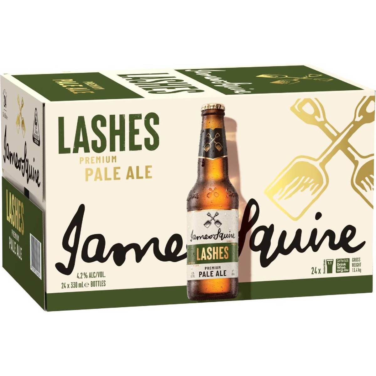 James Squire 150 Lashes Pale Ale Bottles 330ml X 24 Case Woolworths