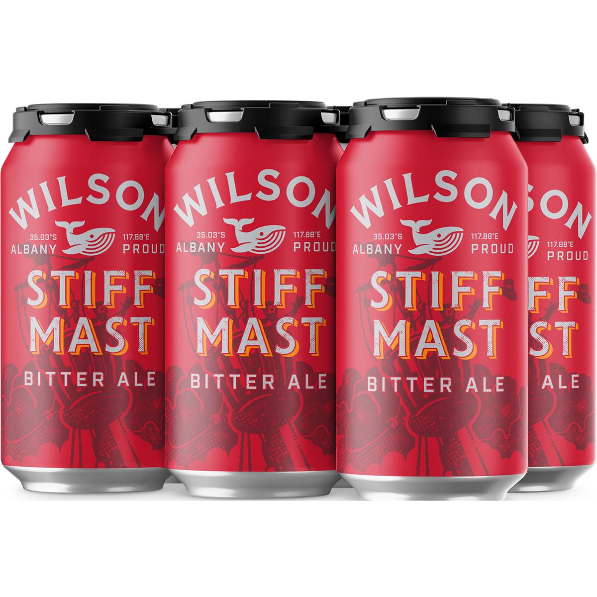 Wilson Stiff Mast Bitter Ale Cans