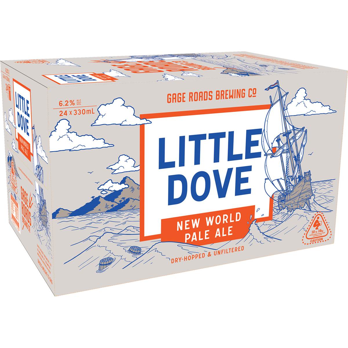 Gage Roads Little Dove New World Pale Ale Bottles 330ml X 24 Case Woolworths