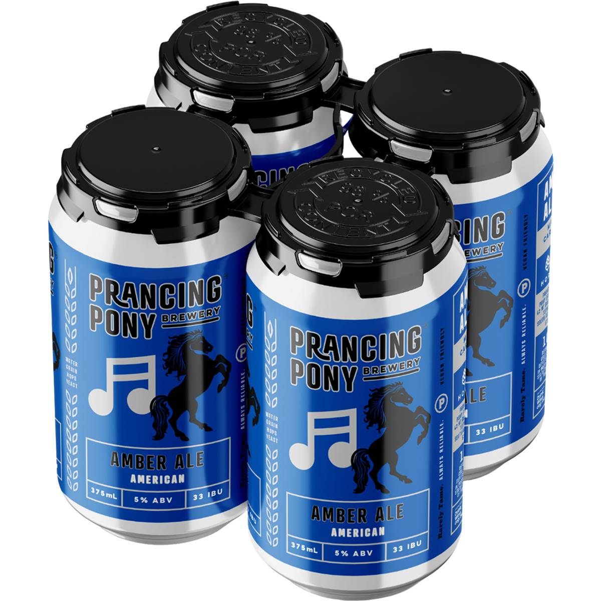 Prancing Pony Brewery Amber Ale Can 