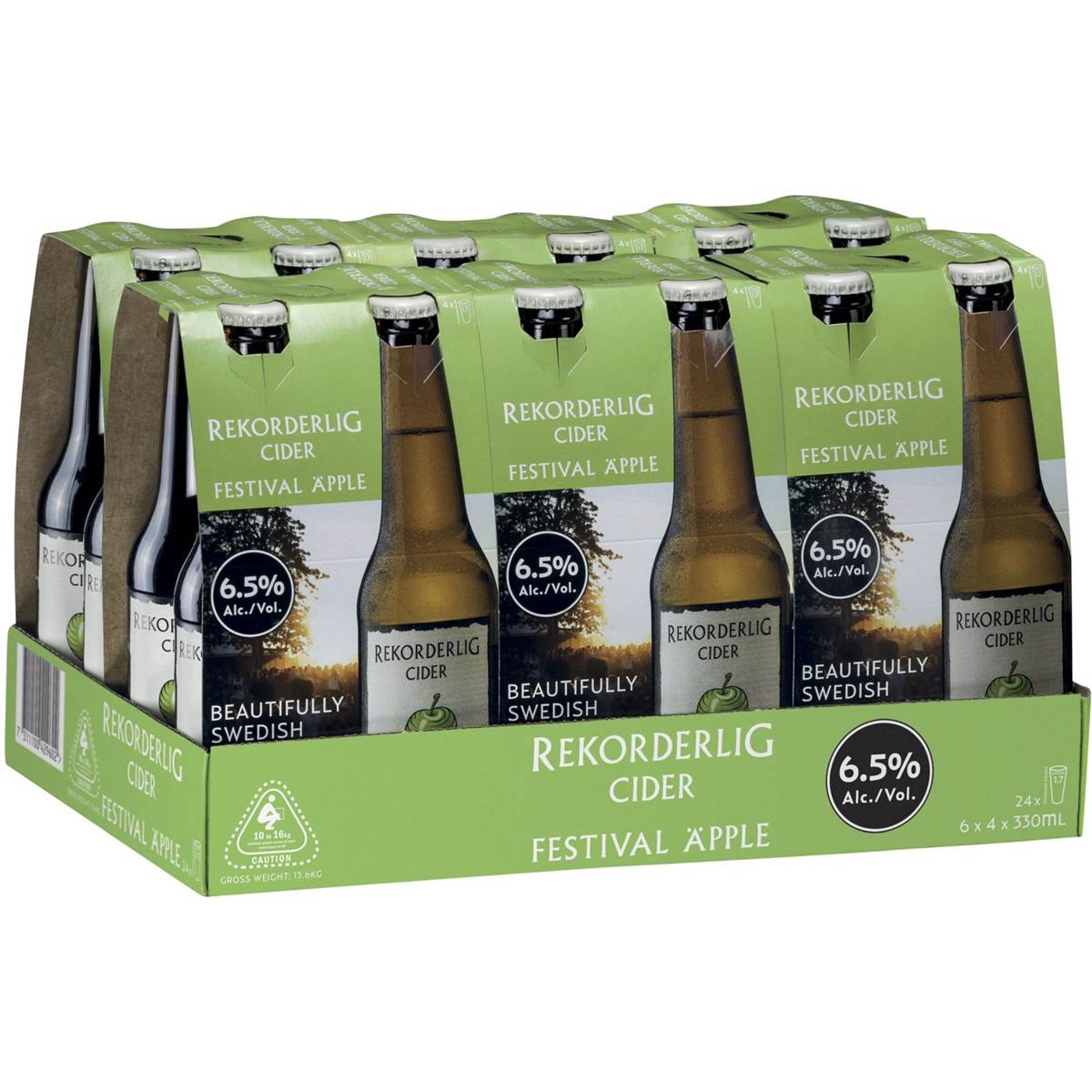 Rekorderlig Festival Apple Cider Bottles 24x330ml Woolworths