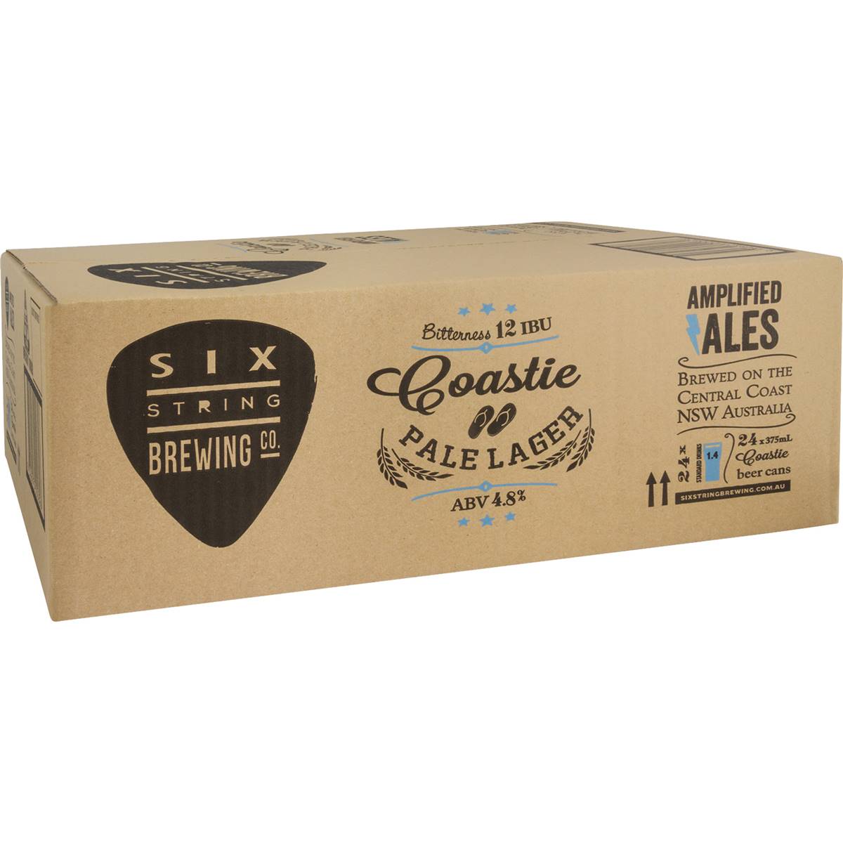 Six String Brewing Coastie Pale Lager Can 