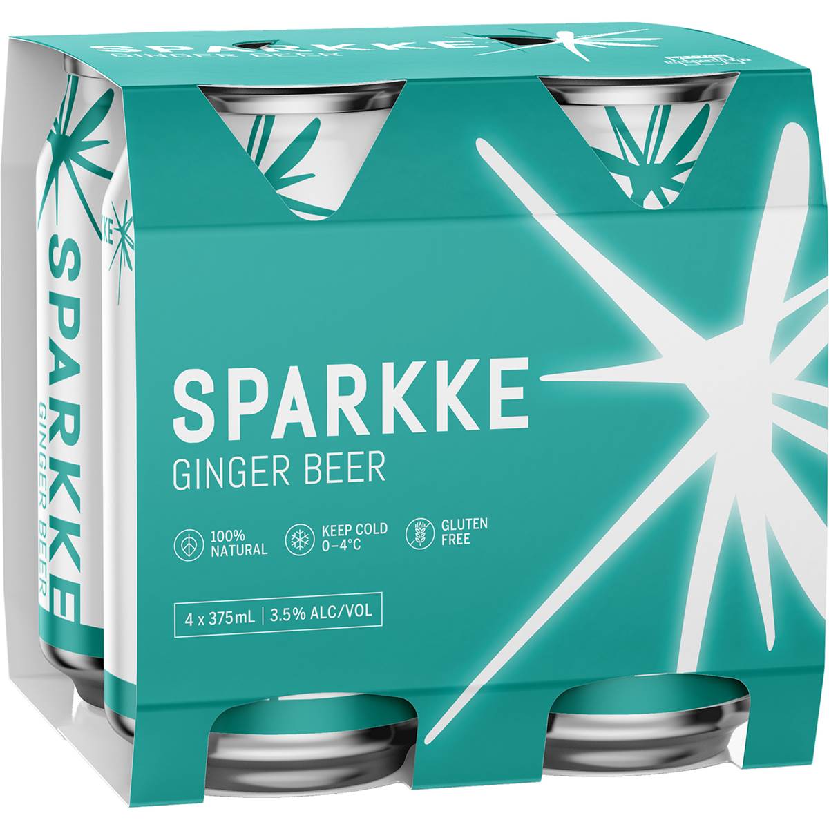 Sparkke Alcoholic Ginger Beer Can