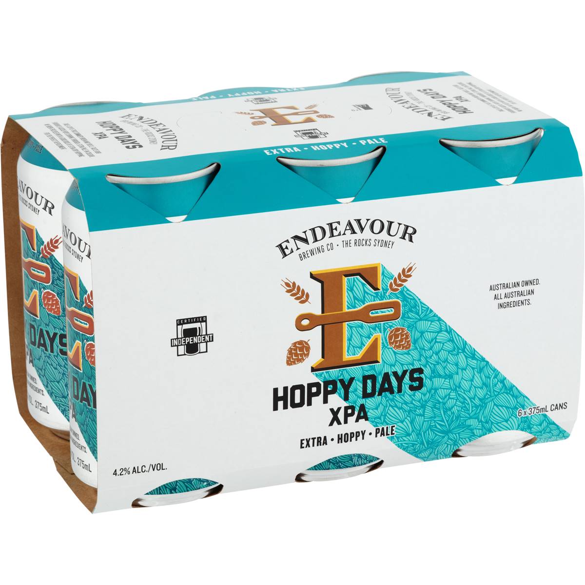 Endeavour Hoppy Days Extra Pale Ale Cans