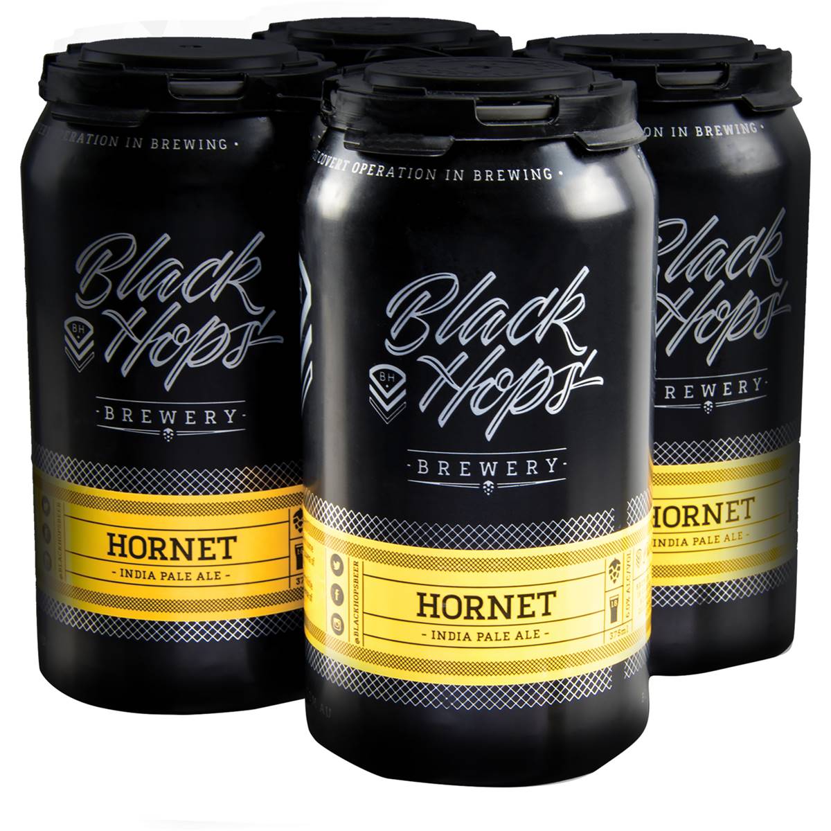 Black Hops Brewery Hornet Indian Pale Ale Cans Cans