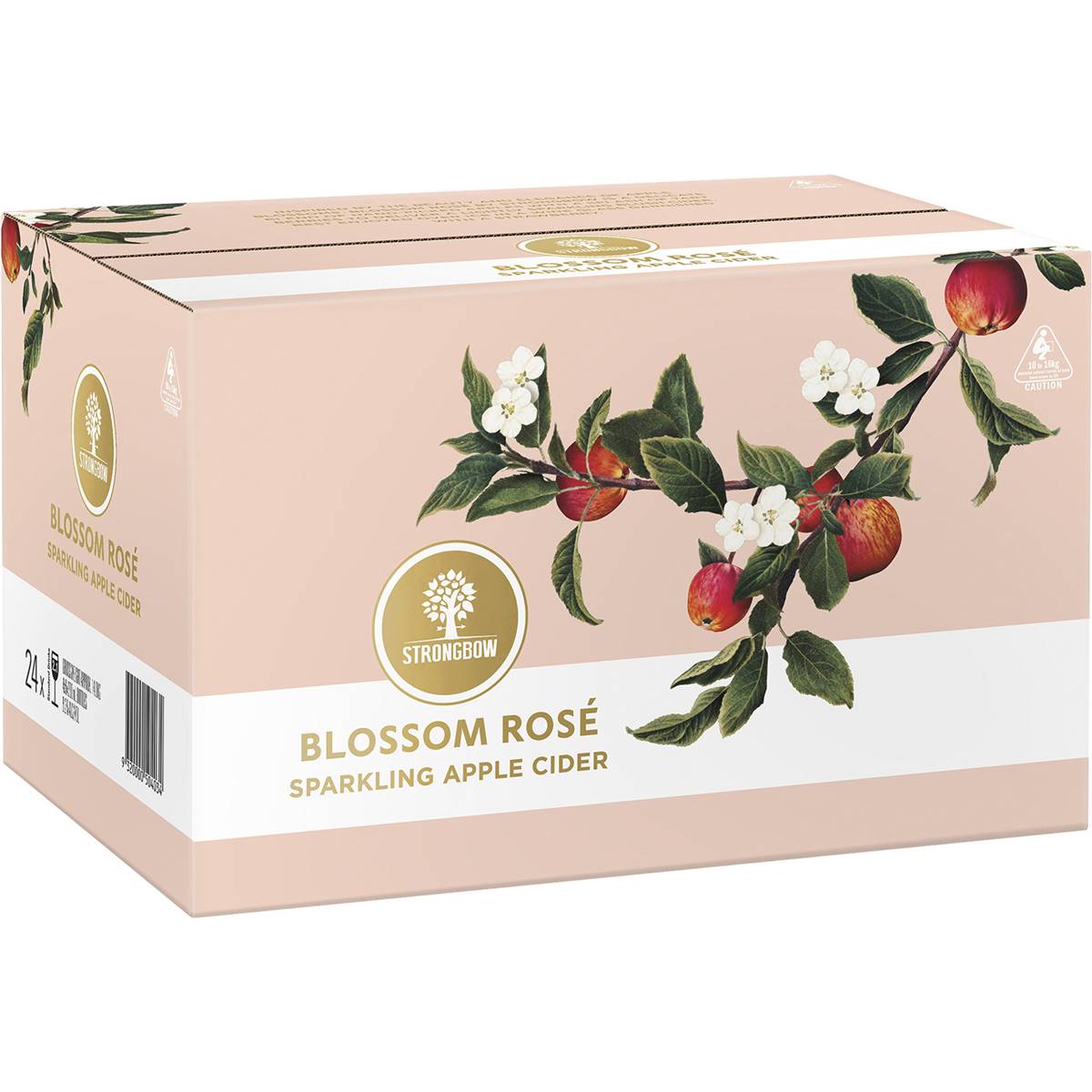 Strongbow Blossom Rose Sparkling Apple Cider Bottle