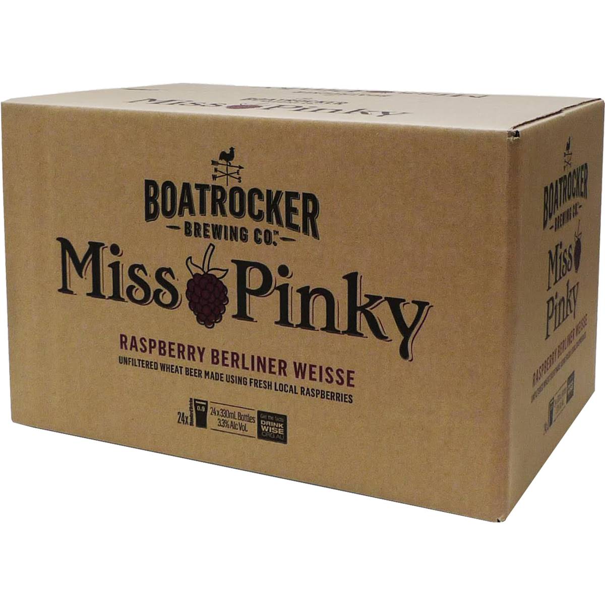 Boatrocker Miss Pinky Rasberry Berliner Weisse