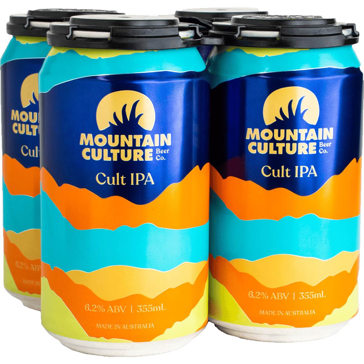 Mountain Culture Cult IPA Can 355mL x 4 Pack