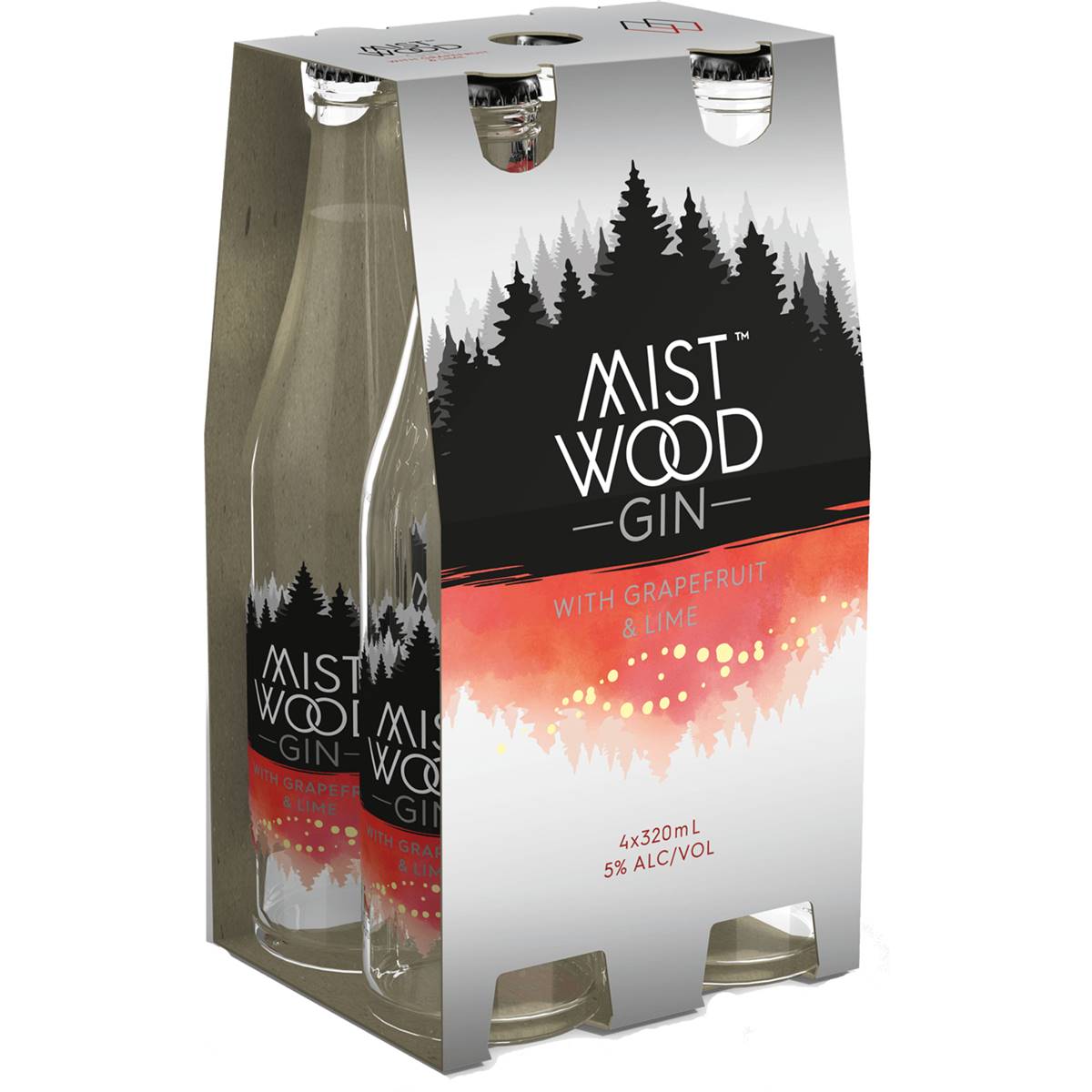 Mist Wood Gin Grapefruit & Lime