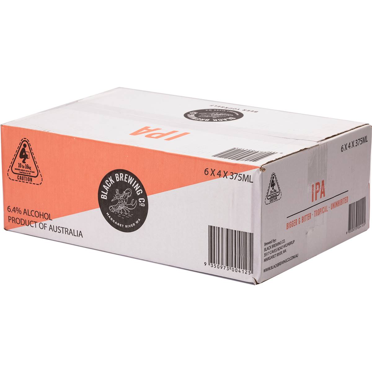 Black Brewing Co Indian Pale Ale Cans 
