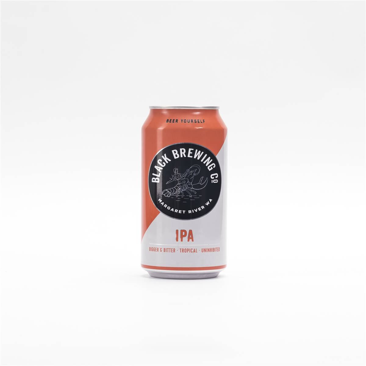 Black Brewing Indian Pale Ale Cans 375ml X24 Case | Woolworths