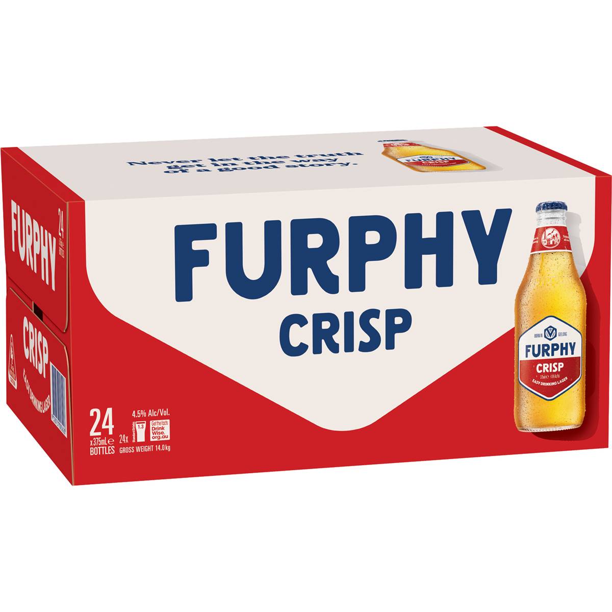 Furphy Crisp Lager Bottles