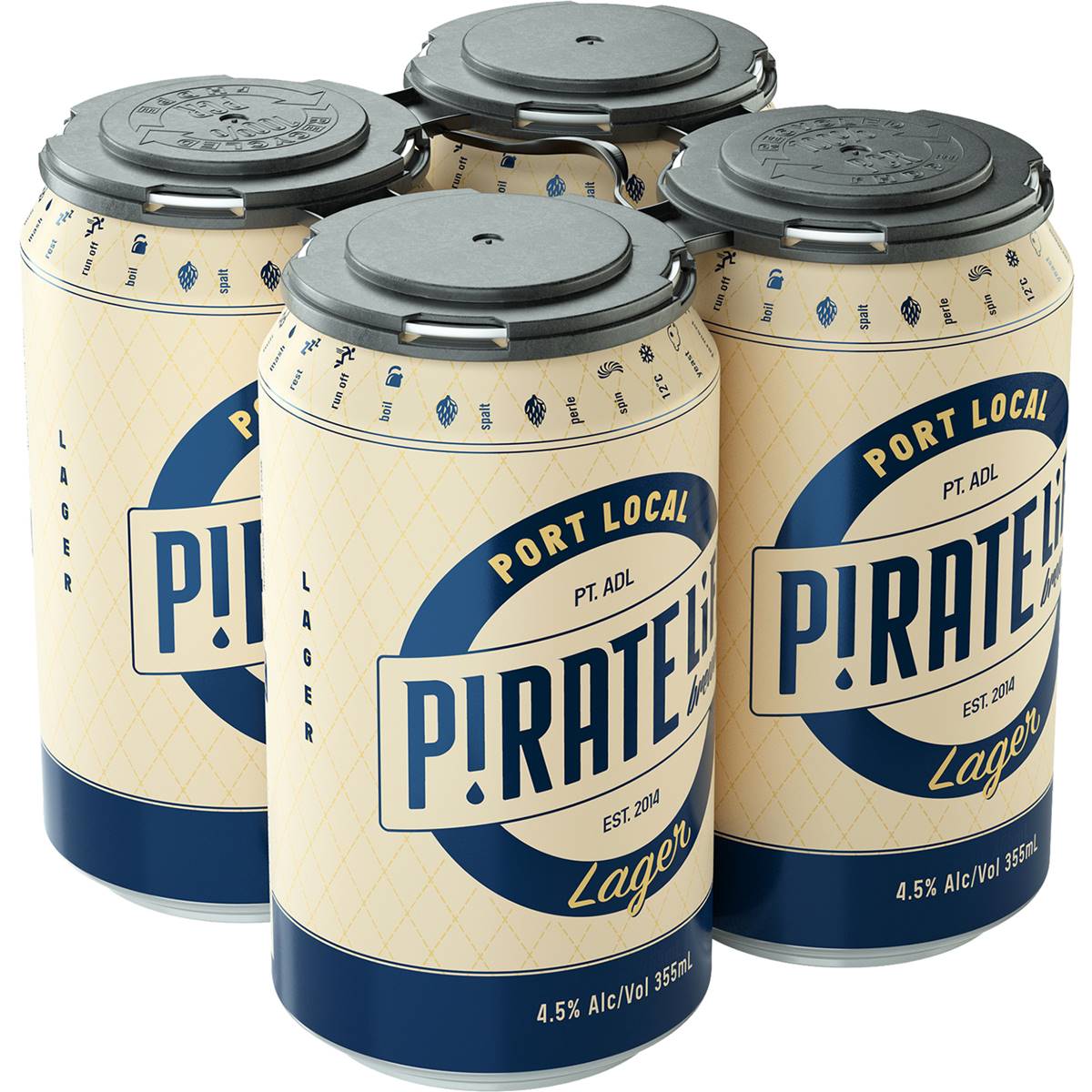 Pirate Life Brewing Port Local Lager Cans