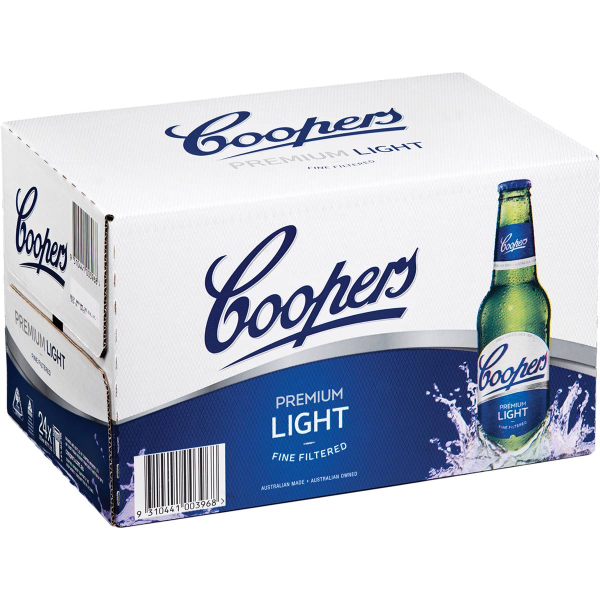 Coopers Premium Light Lager Bottles