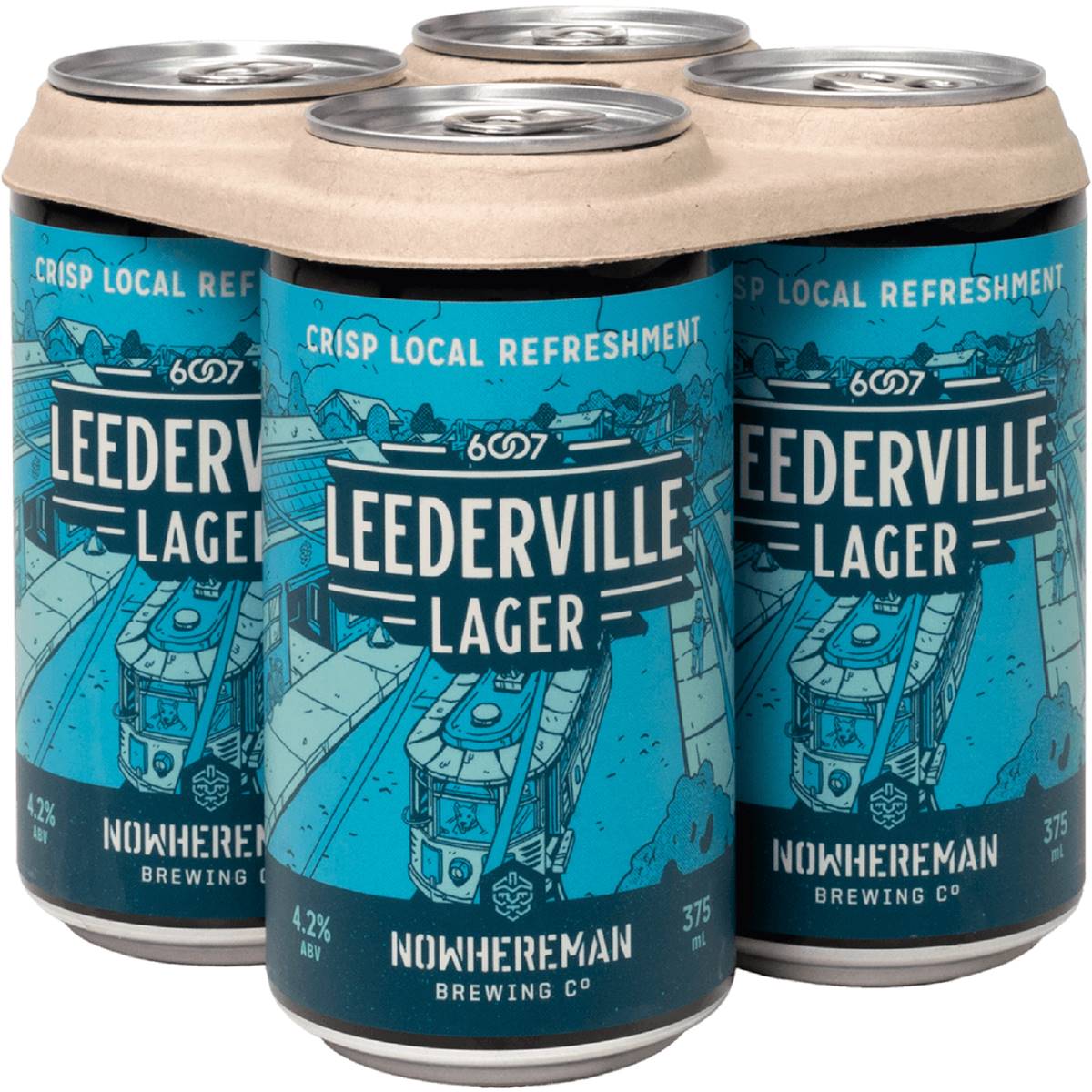 Nowhereman Brewing Co Nowhereman Brewing Co Leederville Lager Cans