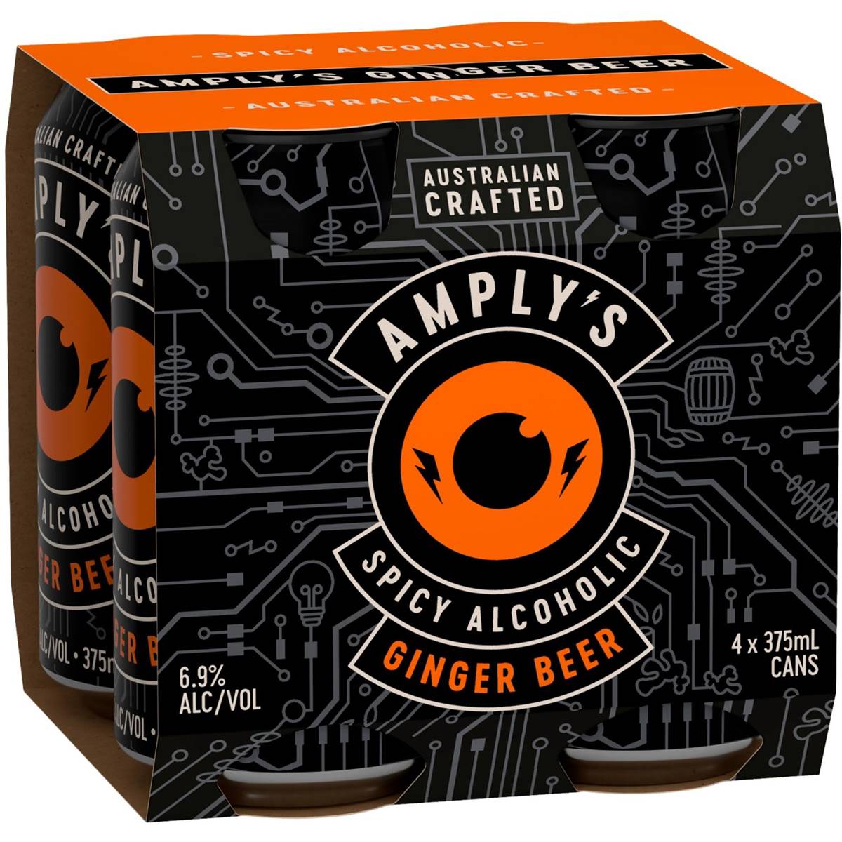 Amplys Amplys Spicy Alcoholic Ginger Beer Cans