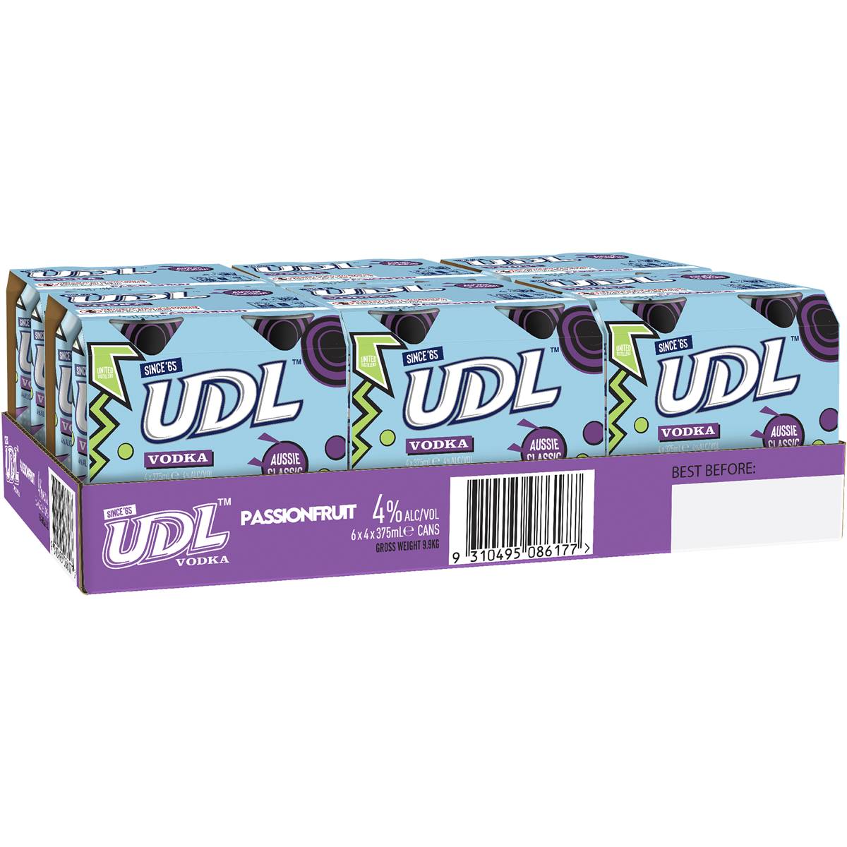 Udl Vodka Passionfruit Cans 