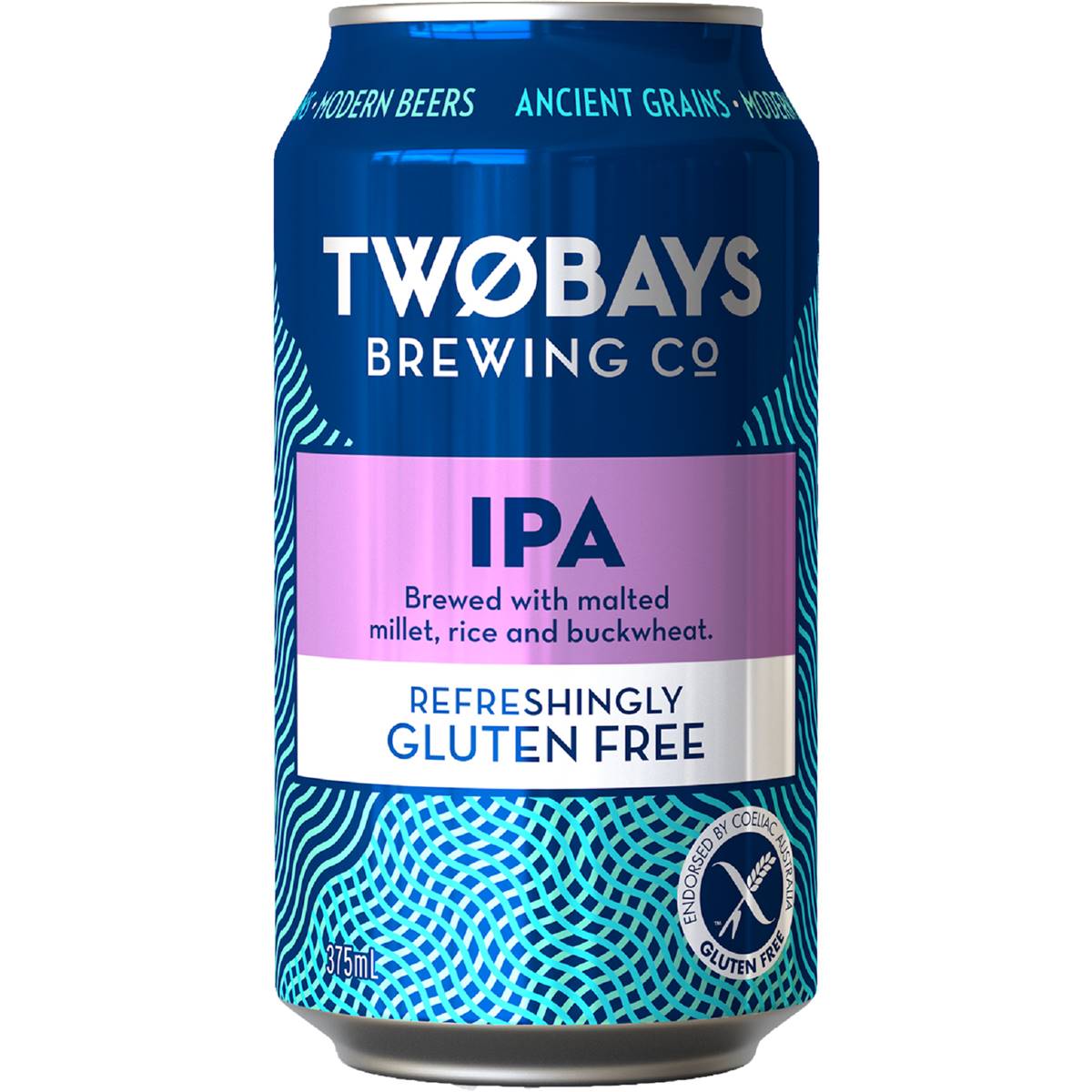 Two Bays Gluten Free Ipa Cans 375ml X16 Case Woolworths