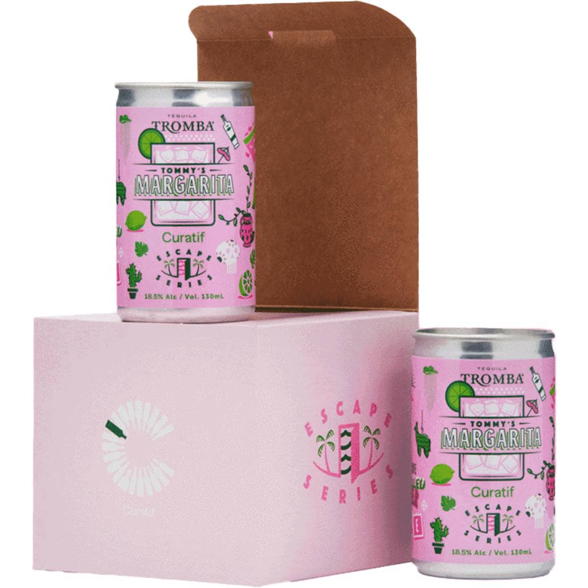 Curatif Tequila Tromba Tommys Margarita Cans 130ml X4 Pack Woolworths