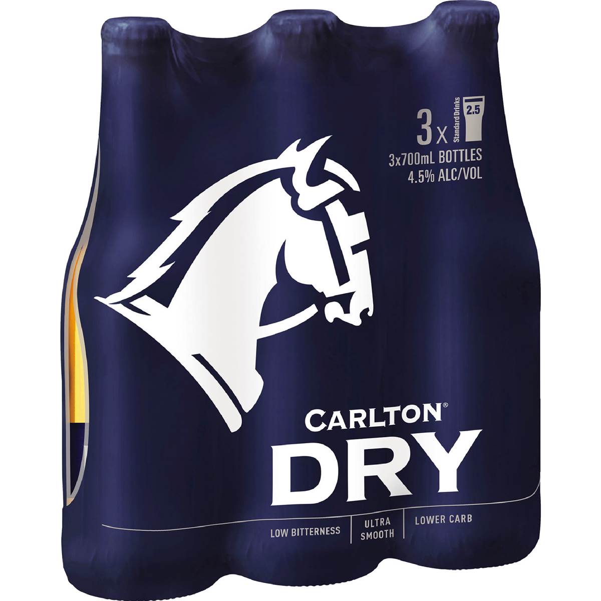 Carlton Dry Bottle 700mL x 3 pack