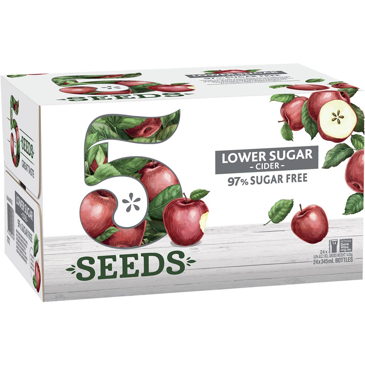 5 Seeds Lower Sugar Cider