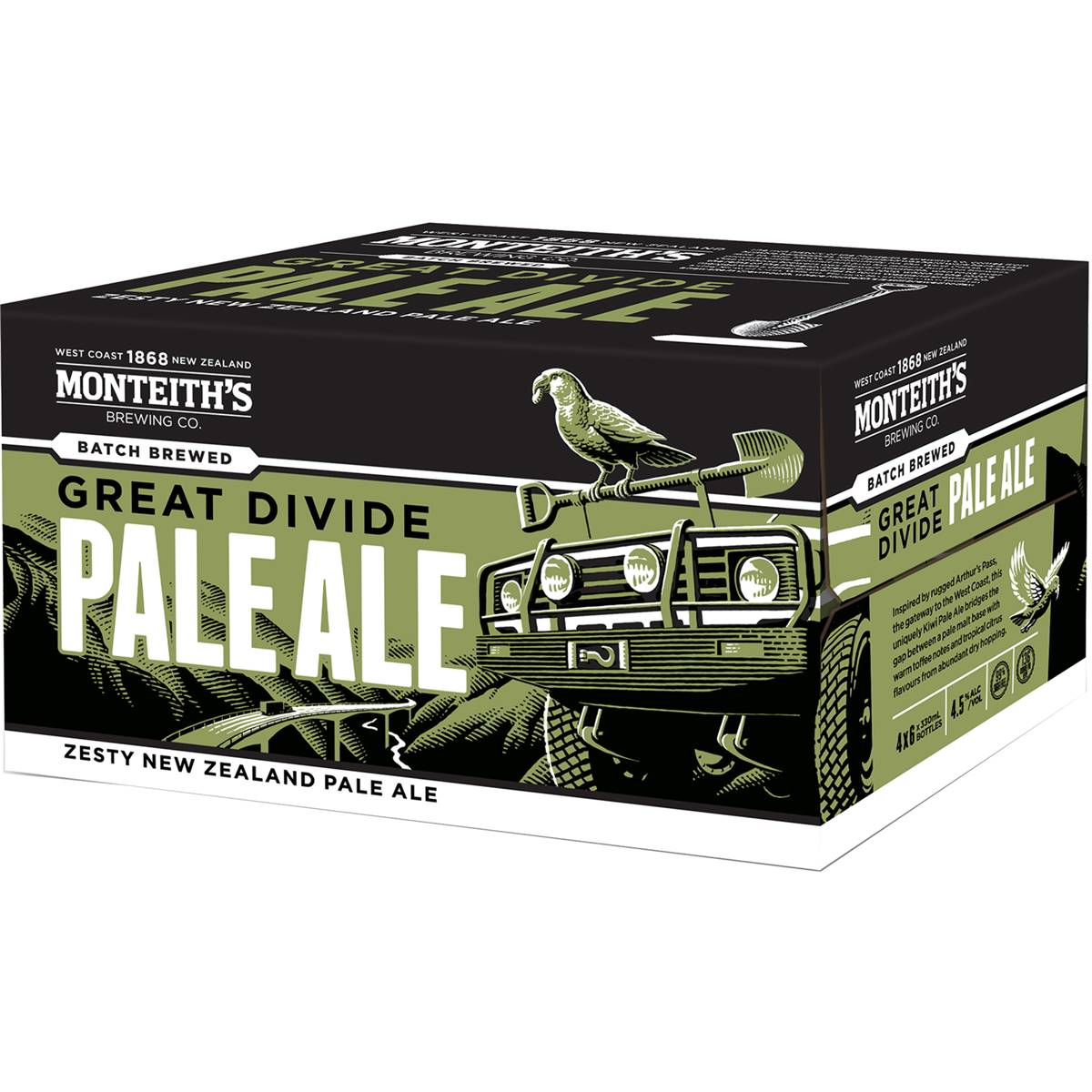 Monteith's Great Divide Pale Ale Bottles