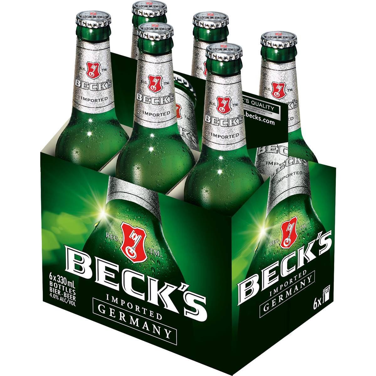 Beck's Lager Bottles