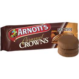 Arnott's Caramel Crown Chocolate Biscuits 200g | Woolworths