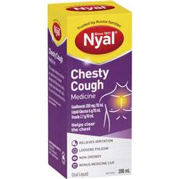 Nyal Chesty Non Drowsy Cough Medicine 200ml | Woolworths