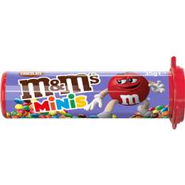 M&m's Minis Milk Chocolate Treat Tube