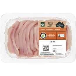 Woolworths RSPCA Approved Chicken Stirfry