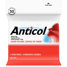 Anticol Throat Lozenge 3 pack