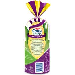 Real Foods Corn Thins Multigrain