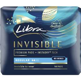 Libra Invisible Regular Pads 