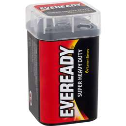 Eveready Super Heavy Duty 6v Lantern Batteries Each | Woolworths