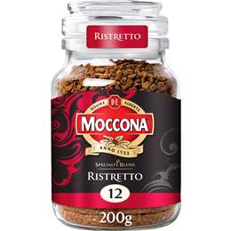 Moccona Freeze Dried Instant Coffee Specialty Blend Ristretto