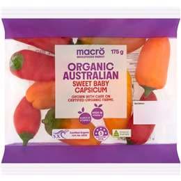 Macro Organic Mini Capsicum