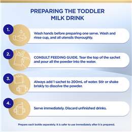 Aptamil Gold+ 3 Toddler Milk Formula Sachets From 1+ Year