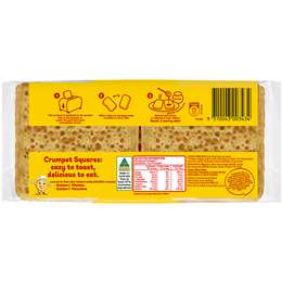 Golden Crumpet Squares 