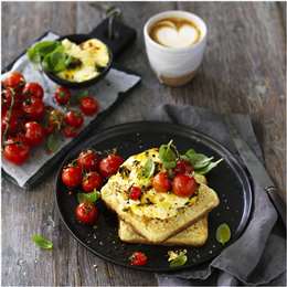 Golden Crumpet Squares 