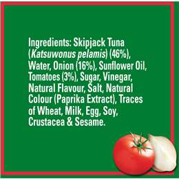 Greenseas Tuna Tomato & Onion Tomato & Onion