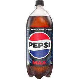 Pepsi Max No Sugar Cola Soft Drink Bottle