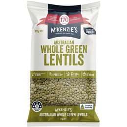 McKenzie's Lentils Whole Green