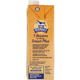 Devondale Smart Plus Long Life Milk 1l | Woolworths