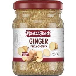 MasterFoods Finely Chopped Ginger 160g