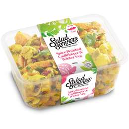 The Salad Servers Spice Roasted Cauliflower & Winter Veg